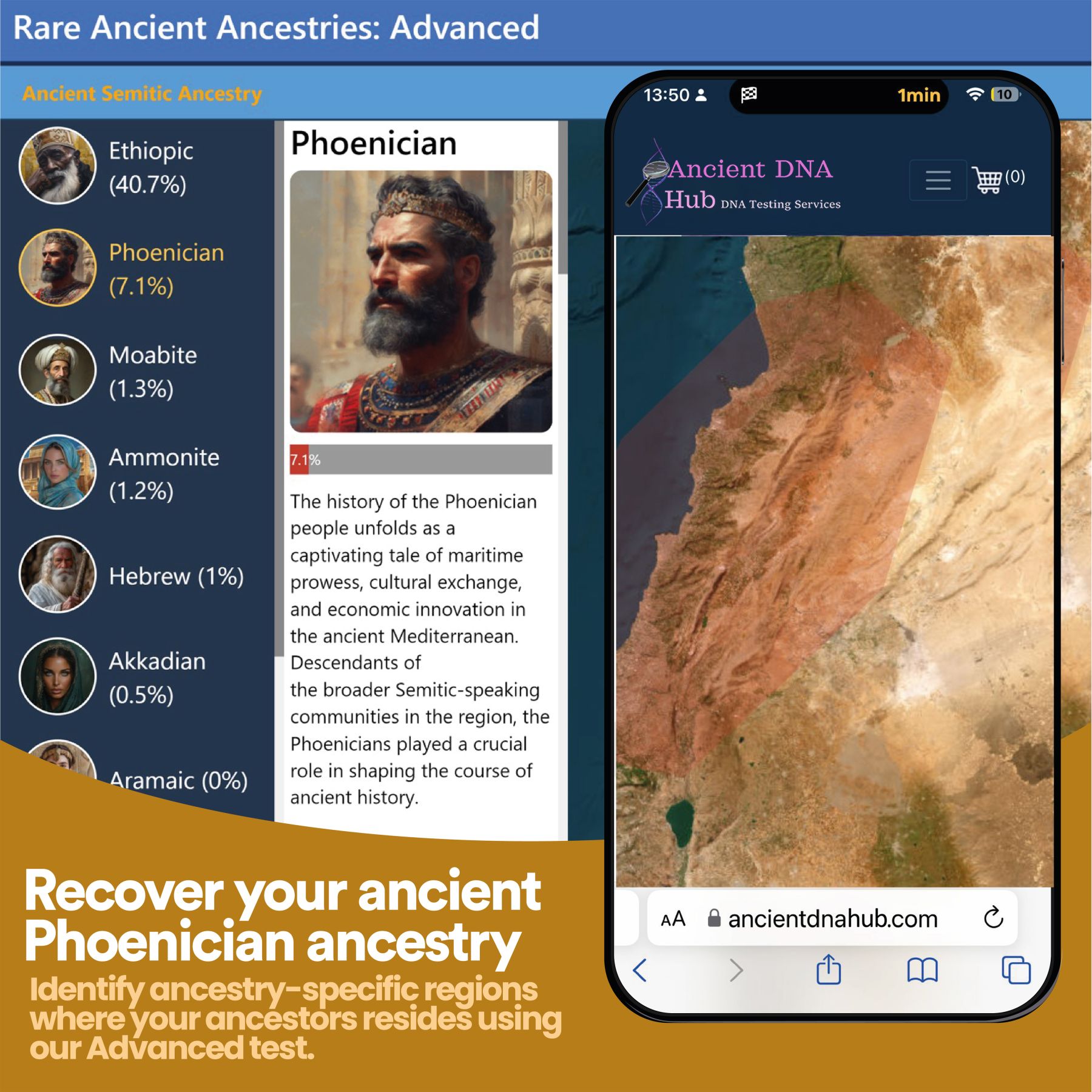 Discover your Phoenician Gene Pool